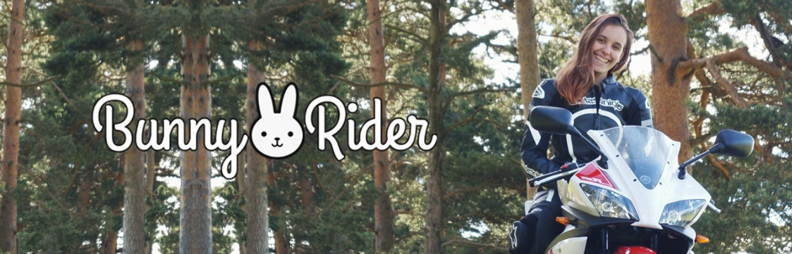 Bunny Rider Youtubeuse moto
